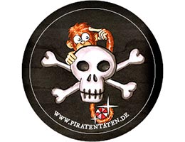 PiratenTaten Druckvorlage für Button